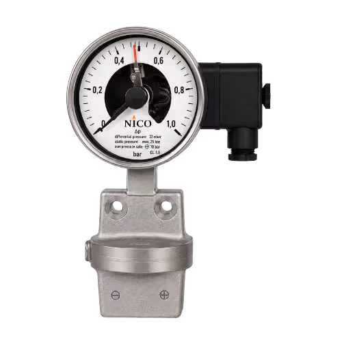 گیج اختلاف فشار سوئیچدار PDS27 نیکان صنعت