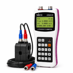 فلومتر التراسونیک UFM46-HD مدل پرتابل با سنسور Clamp-On